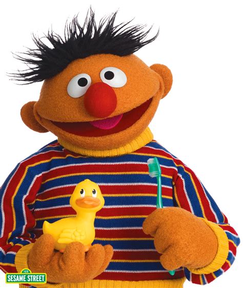 ernie and rubber ducky